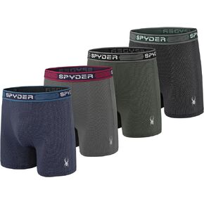 Spyder Performance Mesh Mens Boxer Briefs Sports Underwear For Men