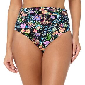 Profile by Gottex Women's Flora High Waist Shirred Bottom