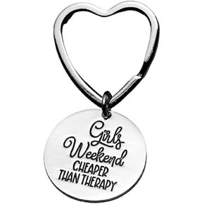 Infinity Collection Girls Trip Gift, 2024 Girls Getaway Keychain, Beach Keychain for Women