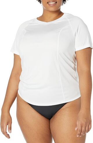 Amazon Essentials Women's Rash Guard Short Sleeve in Saudi Arabia