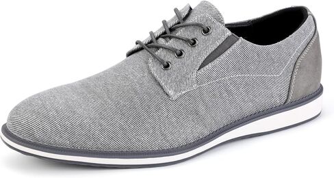 Men's Dress Shoes Casual Dress Sneakers Shoes for Men Plain Toe Lace-Up Oxfords for Office Business Comfortable Formal Cushioning Derby Shoe in Saudi Arabia