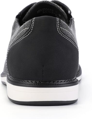 Men's Dress Shoes Casual Dress Sneakers Shoes for Men Plain Toe Lace-Up Oxfords for Office Business Comfortable Formal Cushioning Derby Shoe in Saudi Arabia