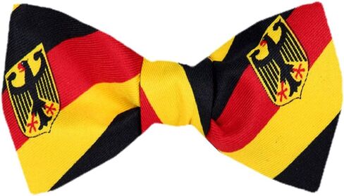 PBT-FLAG-315 - رابطة عنق مثبتة مسبقًا بالعلم الألماني in Kuwait