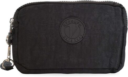 Nupouch Malibu Wristlet Three Zipper Wallet Purse in Kuwait