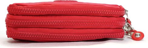 Nupouch Malibu Wristlet Three Zipper Wallet Purse in Saudi Arabia