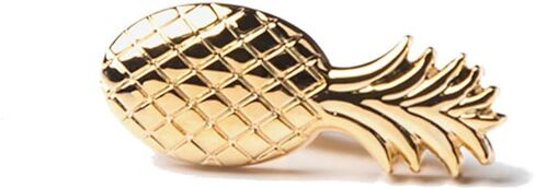 Men's Premium Tropical Pineapple 1.25" Metal Tie Bar Clip in Saudi Arabia
