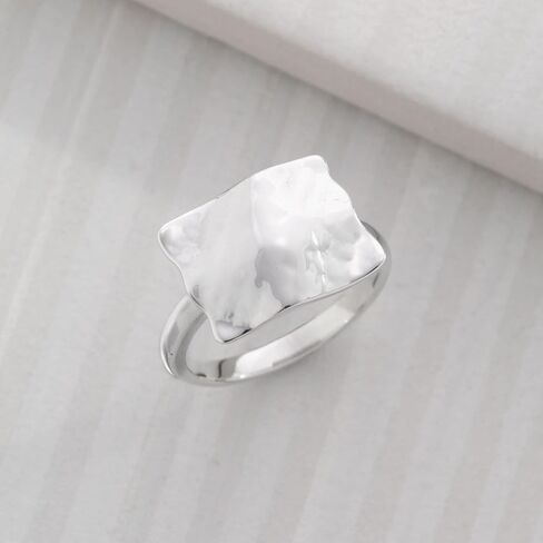 Silpada 'Square Root' Ring in Sterling Silver in Saudi Arabia