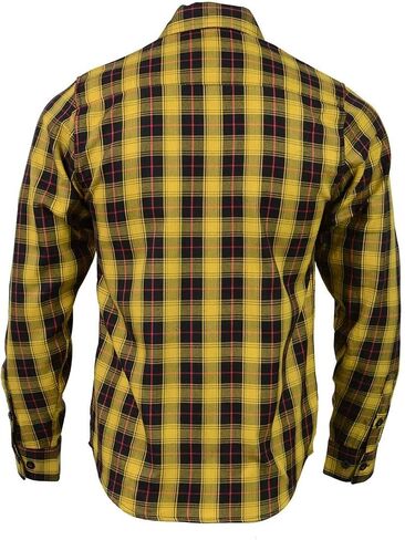 Milwaukee Leather Men’s Flannel Plaid Shirts Long Sleeve Button Down Cotton with Variety of Color Options Available in Saudi Arabia
