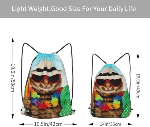 Drawstring Backpack Sports Gym Bag Waterproof String Bag for Men Women in Saudi Arabia