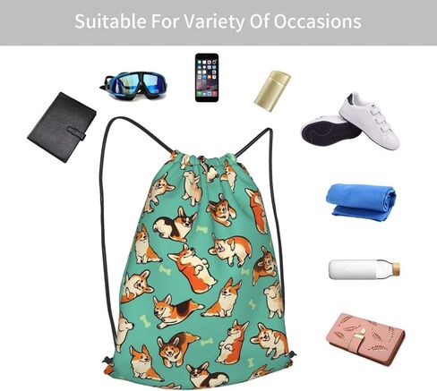 Drawstring Backpack Sports Gym Bag Waterproof String Bag for Men Women in Saudi Arabia