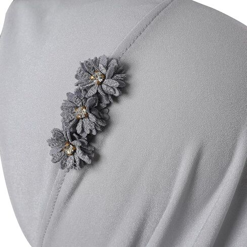 Muslim Kids Instant Hijab1PC Islamic Hijab for Girls Ramadan Eid Prayer Headscarf Easy Wear Hijab Cap (4-8year) in Saudi Arabia