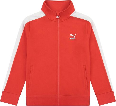 PUMA Boys' T7 Core French Terry Track Jacket in Saudi Arabia