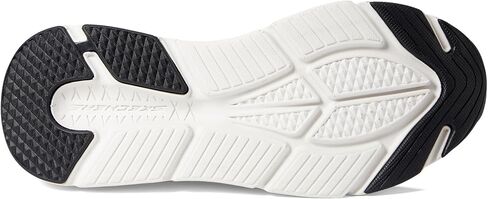 Skechers Men's Max Cushioning Slip-Ins-Athletic Slip-On Running Walking Shoes with Memory Foam Sneaker, White/Black, 10.5 in Saudi Arabia