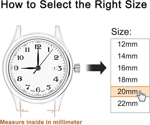 WOCCI Metal Watch Bands for Men and Women, 316L Stainless Steel Woven Mesh, Quick Release Replacement Straps, 12mm 14mm 16mm 18mm 20mm 22mm in Kuwait