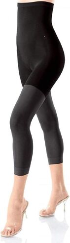Spanx High-Falutin' High Waisted Footless Pantyhose (F, Black) in Saudi Arabia