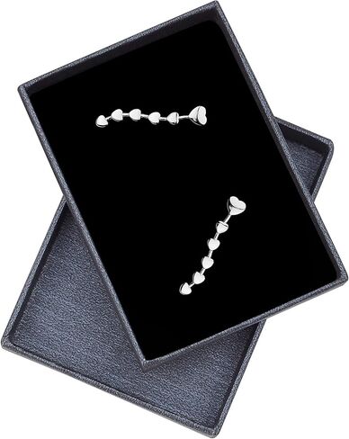 SOFIA MILANI - Women's Earrings 925 Silver - Heart Ear Climbers - 20715 in Kuwait