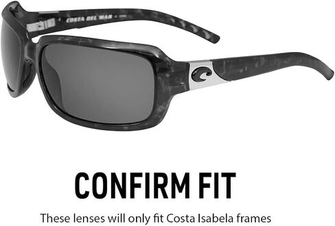 IKON LENSES Replacement Lenses For Costa Isabela Sunglasses - Polarized in Saudi Arabia
