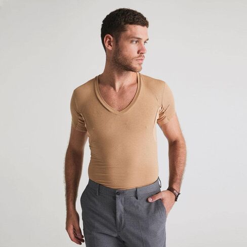 Insider - قميص داخلي فائق الحماية - قميص داخلي رجالي مقاوم للعرق، ماص للرطوبة، ضغط أسفل الطبقة الأساسية in Kuwait