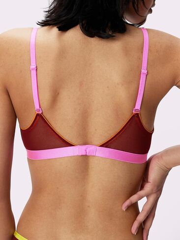 Parade Women's Silky Mesh Triangle Bralette in Saudi Arabia