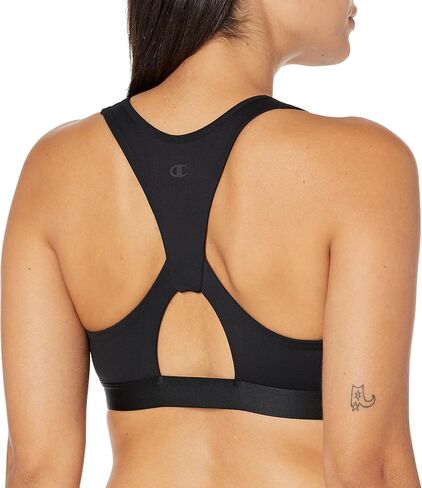 Champion Women's Soft Touch Sports Bra, Women's Cut-Out Sports Bra, Moisture-Wicking Sports Bra with Moderate Support in Saudi Arabia
