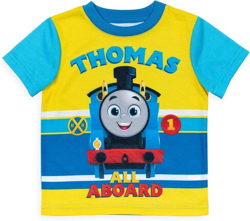Thomas & Friends Tank Engine Pajama Shirt & Pajama Shorts Set in Saudi Arabia
