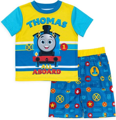 Thomas & Friends Tank Engine Pajama Shirt & Pajama Shorts Set in Saudi Arabia