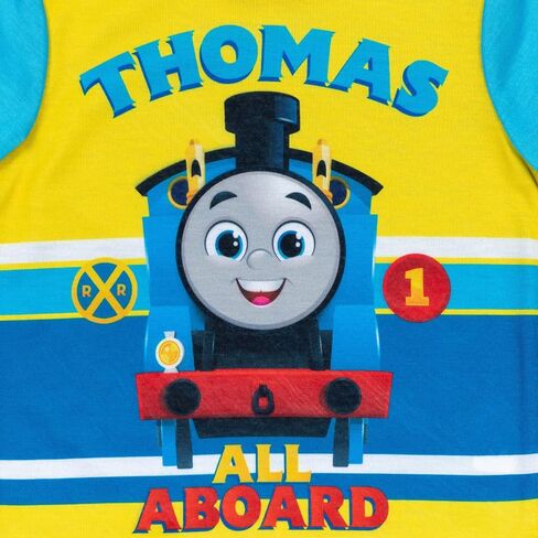 Thomas & Friends Tank Engine Pajama Shirt & Pajama Shorts Set in Saudi Arabia