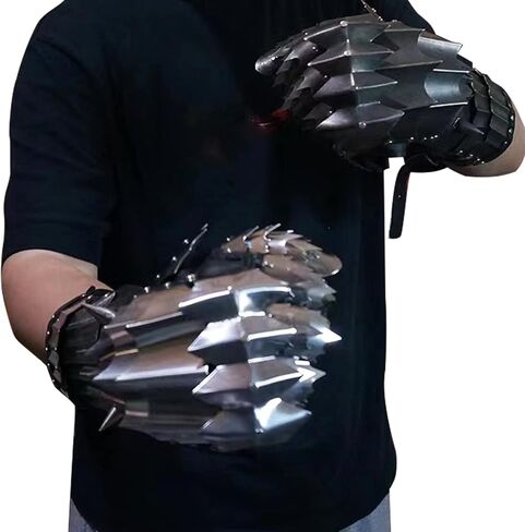 Forgemith Film Props Gloves for Cosplay, Metallic, One size in Kuwait