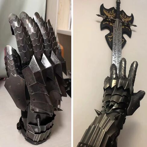 Forgemith Film Props Gloves for Cosplay, Metallic, One size in Kuwait