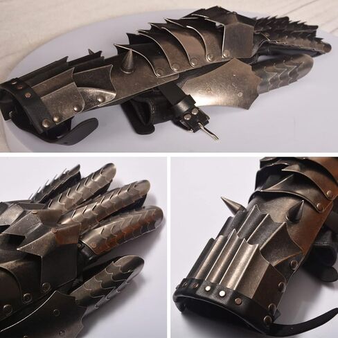 Forgemith Film Props Gloves for Cosplay, Metallic, One size in Kuwait