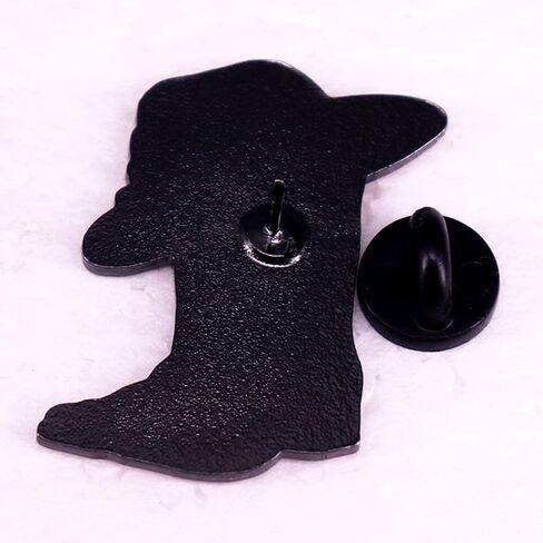 قبعة رعاة البقر الغربية الأحذية بروش دبابيس للفتيات الفتيان الزهور راعية البقر المينا دبابيس تايلور رسالة "أنت رعاة البقر مثلي" الجدة التلبيب دبوس زخارف المجوهرات الموضة in Kuwait