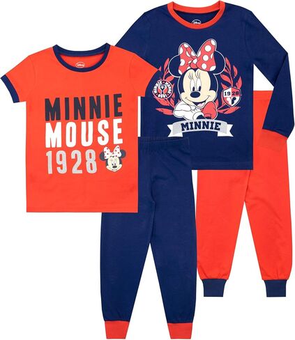 Disney Girls Pajamas Minnie Mouse Pack of 2 in Saudi Arabia