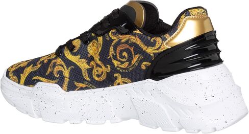 Versace Jeans Couture Men Speedtrack Sneakers Black in Saudi Arabia