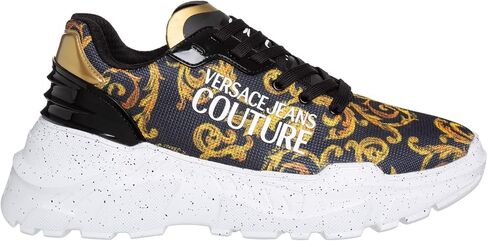 Versace Jeans Couture Men Speedtrack Sneakers Black in Saudi Arabia