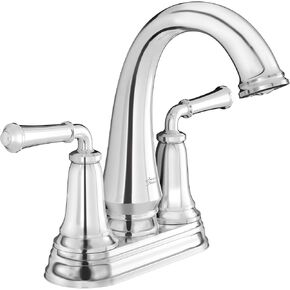 American Standard 7052207.002, Delancey 4-Inch Centerset 2-Handle Bathroom Faucet 1.2GPM, Chrome
