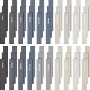 onoson 60 Pieces Sanding Sticks Buffing Model Sticks for Plastic Models Assorted Metal and Wood Sanding Tools Polishing Stick Accessory for Craft Amateur and Beginner (Classic Style)
