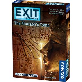 Exit: The Pharaoh's Tomb | Exit: The Game - A Kosmos Game | Kennerspiel Des Jahres Winner | Family-Friendly, Card-Based at-Home Escape Room Experience for 1 to 4 Players, Ages 12+