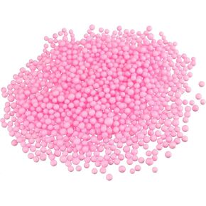 DMiotech 1 Pack 0.1-in Foam Beads Ball Polystyrene Round Foam Ball Purple for DIY Crafts, Arts, Party Decoration