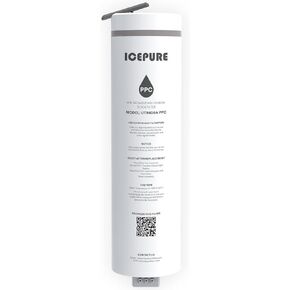 ICEPURE UTR400-PPC Filter, 1 year Lifetime, Replacement for UTR400 Reverse Osmosis System, Reduces large particles of impurities, chlorine, colors and odors, 1PACK