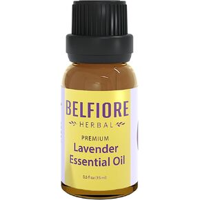Lavender Plant Essential Oil 100% Pure Natural Organic Tincture, Aromatherapy Diffuser Drops, Healthy Skin & Hair, Vegan Non-GMO, 15ml