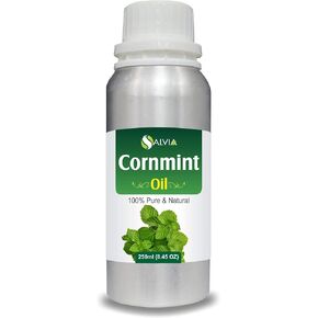 Cornmint Oil (Mentha arvensis) 100% Natural Pure Undiluted Uncut Essential Oil (8.45 Fl Oz (Pack of 1))