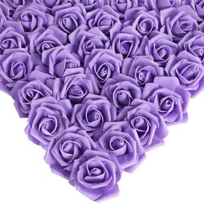 Foam Roses,200PCS Black Roses Artificial Flowers 1.97in Foam Flowers for Craft DIY Wedding Party Home Decoration(Black&White&Gray)