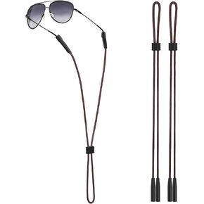 2PCS Universal Adjustable Eye Glasses Holder Strap Sunglasses Straps Cords for Men Women Kids Boys Girls Glasses Strap