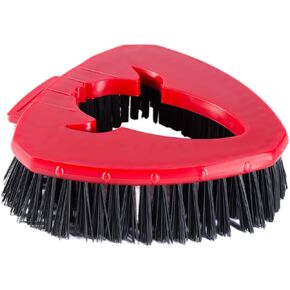 2 Pack Scrub Brush Head Replacement Compatible with O Cedar EasyWring Spin Mop 1-Tank System, Floor Scrubber Head, Shower Scrub Brush with Hard Bristles for Cleaning & Scrubbing