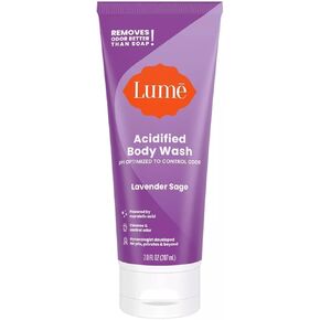 LUME Acidified Body Wash Tube – PH Optimized to Control Odor – Gynecologist Developed Pits, Privates & Beyond - Made With Skin-Safe Ingredients – 7fl oz (Lavender Sage), 1 pack in Kuwait
