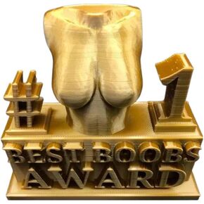 1 قطعة جائزة أفضل الحمار أنثى الجسم الشكل النحت الكأس ديكور الجدة مؤذ الورك بعقب الراتنج تمثال الكأس مضحك المنزل مكتب سطح المكتب الديكور ، ل مزحة هدية صديق زميل العمل (البوق الصدر) in Kuwait