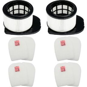 IZ862H Filter for Shark IZ862H Stratos Cordless Vacuum cleaner, Compatible with Shark IZ840 IZ800 IZ562H UZ565H Pro IZ540H Upright Vacuum, 2 Pack Filters, 4 Pack Foam Filters & 4 Pack Felt Filters Kit