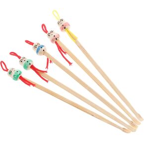 5pcs Ear Cleaning Tool Ear Cleaner Spoon Safe Ear Cleaning Kit Ear Cleaner Japan Ear Tools Ear Cleaner Tool Ear Cleaner for Babies Japanese Ear Cleaner Ear Pick Natural