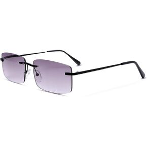 YIMI Full Lens Reading Glasses for Men Women Spring Hinge Anti Blue Light UV400 Protection Sun Readers Shades Tinted Glasses