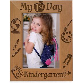 KATE POSH - My First Day of School Picture Frame (4x6 Vertical)